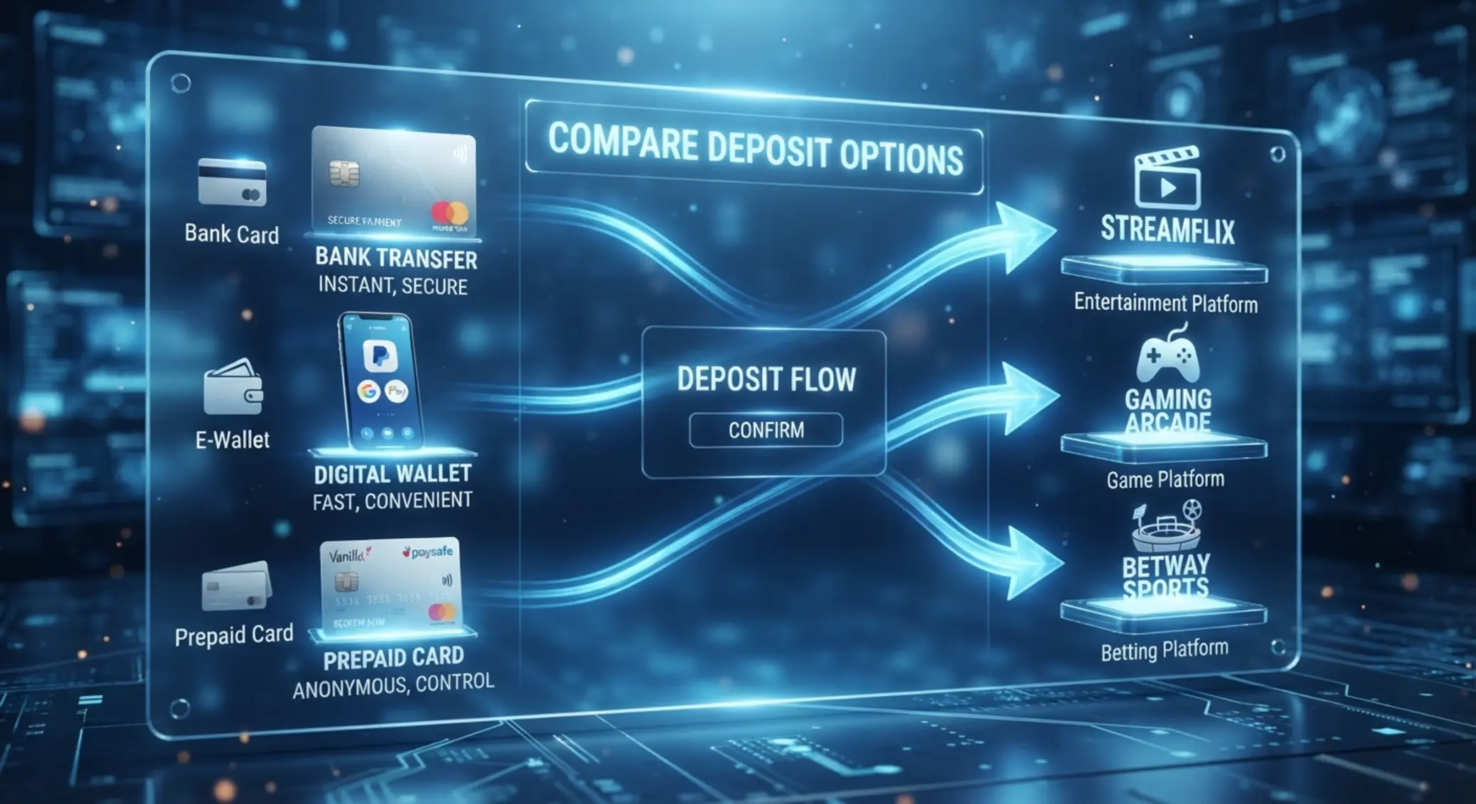 Alternatives de dépôt quand 5 euros ne sont pas acceptés Comparaison de différentes options de dépôt en ligne